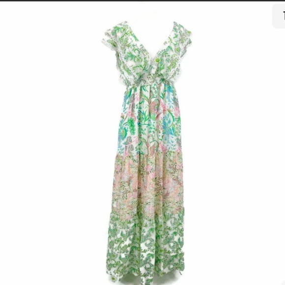 House of Harlow 1960 | Dresses | House Of Harlow Floral Tiered Maxi Dress  Nwt Size Medium | Poshmark